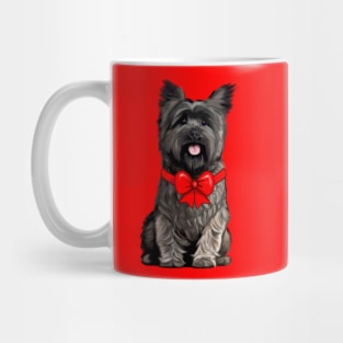 Cairn Terrier Dressed for the Holidays Mug